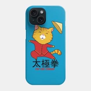 Tai Chi Chuan Cat Phone Case