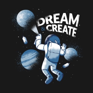 Astronaut Graffiti T-Shirt