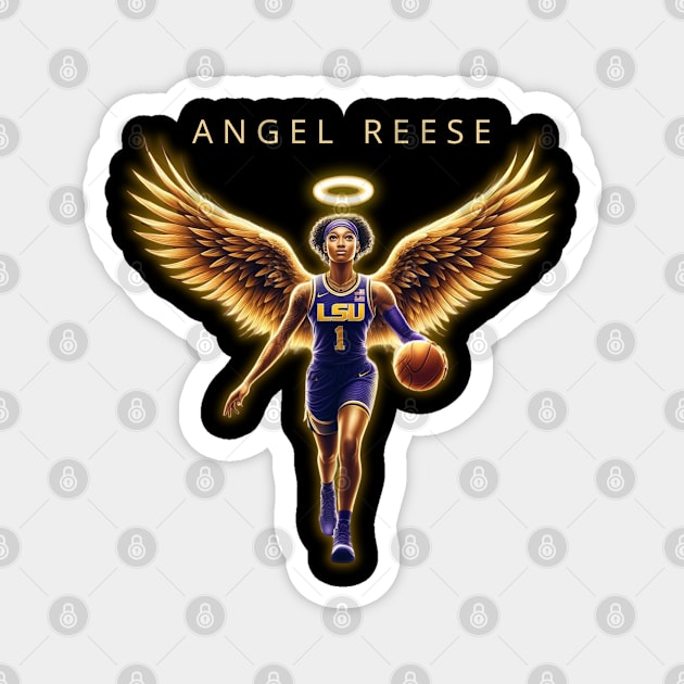 Angel Reese Magnet by unn4med