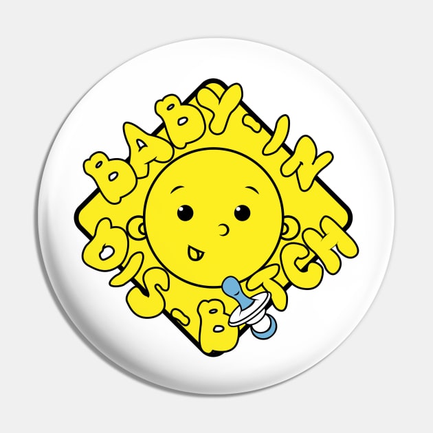 Rad baby boy on board Pin by OwnTheElementsClothing