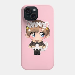 Leon is a cat maid Phone Case