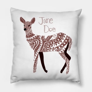 Pat Jane Doe Pillow