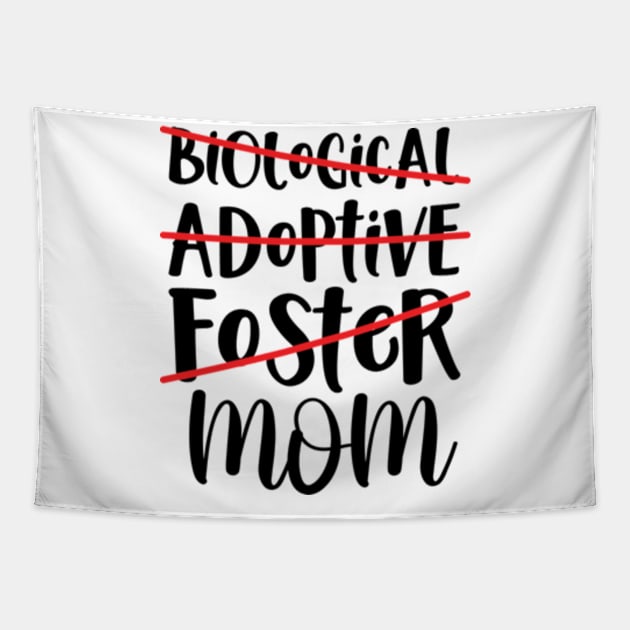 Biological Adoptive Foster Mom Tapestry by RiseInspired