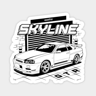 Skyline GTR R34 Magnet