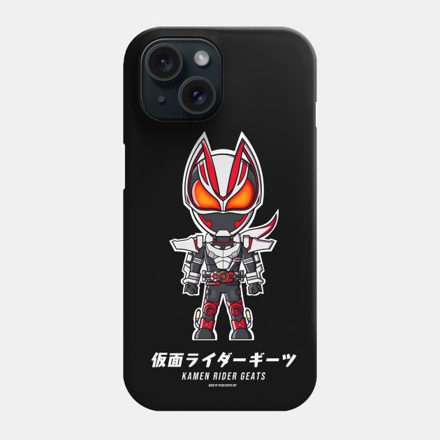 CHIBI KR GEATS ( GEATS MAGNUM BOOST ) Phone Case by Ryuki Kento Art