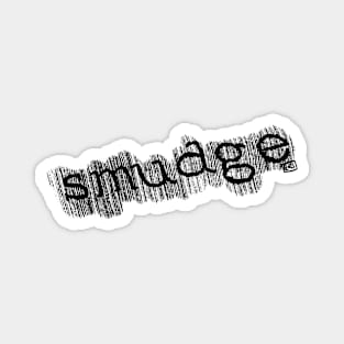 Smudge Writing Magnet