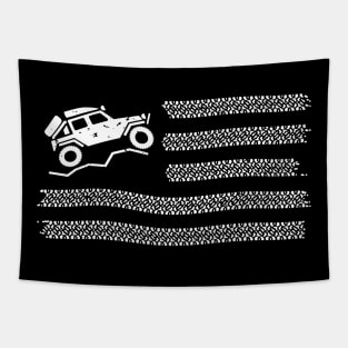 American Off Road 4x4 Overland Flag Tapestry