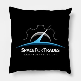 SpaceForTrades Logo (large, full) Pillow