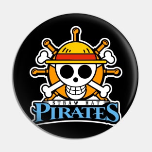 Pirates Jolly Roger Mascot Pin