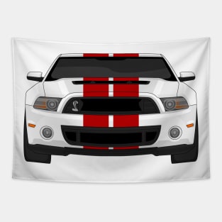 MUSTANG SHELBY GT500 WHITE Tapestry