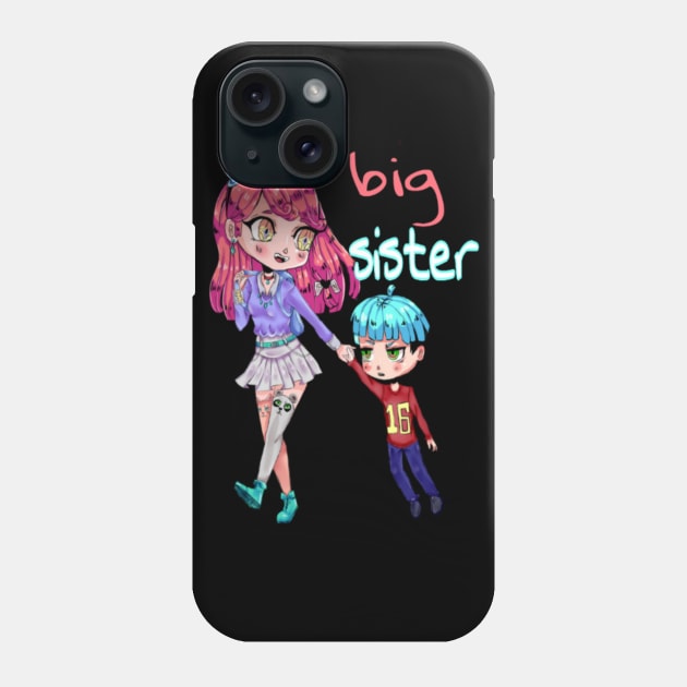 funny big sister Phone Case by Titou design