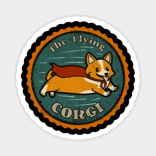 Corgi Super Hero Magnet