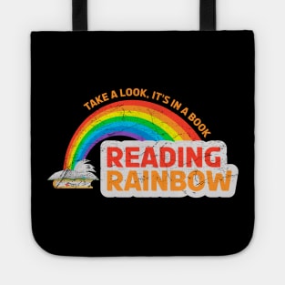 Reading Rainbow Take A Look It's In A Book Vintage Tote