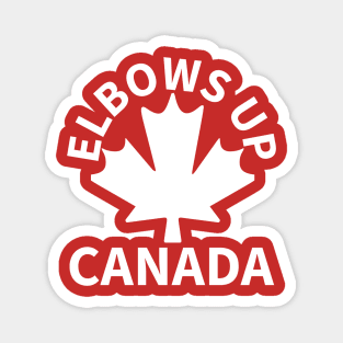 ELBOWS-UP CANADA Magnet