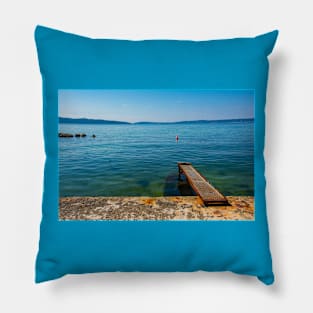 Kastel Kambelovac Coast in Croatia Pillow