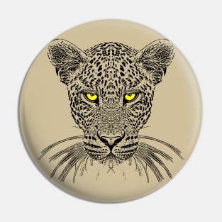 Leopard Pin