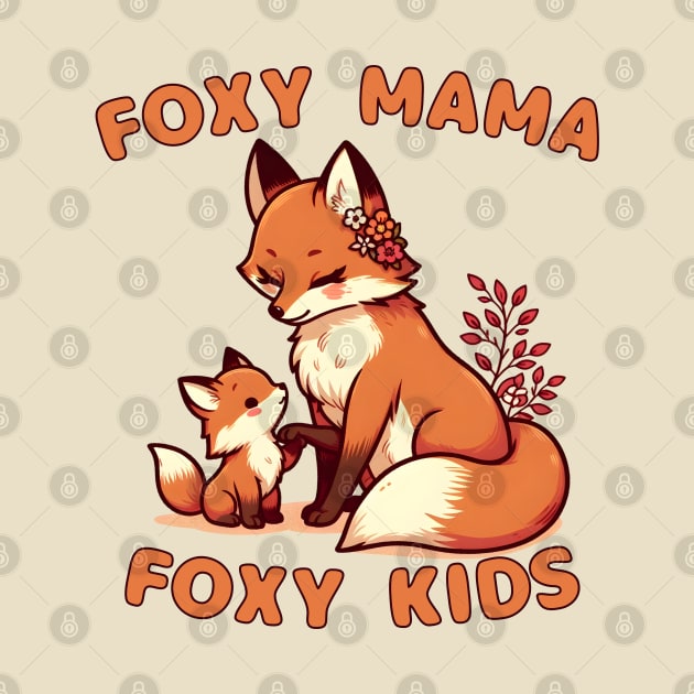 Parenting fox by Japanese Fever