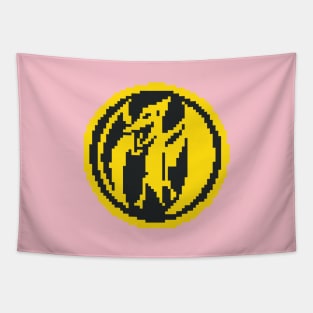 Pink Ranger 8 bit pixel art Tapestry