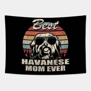 Best Havanese Mom Ever Vintage Tapestry