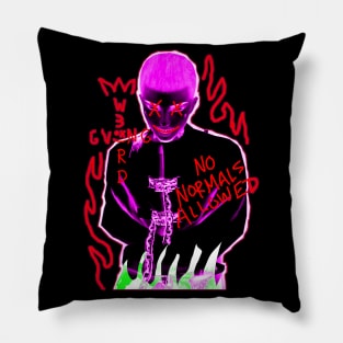 KVLI3N ''NO NORMALS ALLOWED'' Pillow