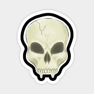 Vampire Skull Magnet