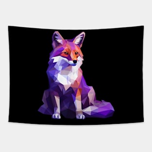 Purple Wolf Tapestry