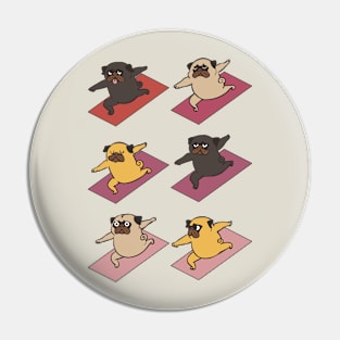 Pugs Warrior Pin