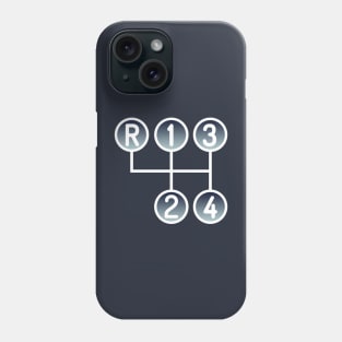 Manual transmission Phone Case