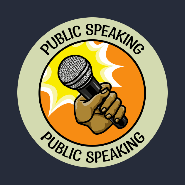 Public Speaking Badge by LadyCaro1