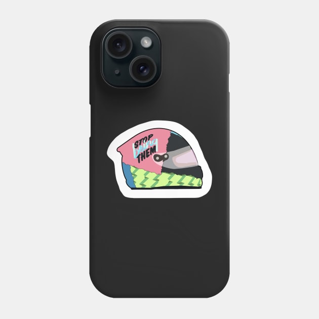 Daniel Ricciardo helmet design Phone Case by royaldutchness