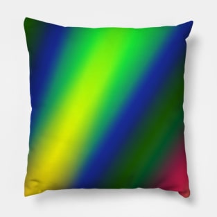 PINK BLUE GREEN RED TEXTURE ART Pillow