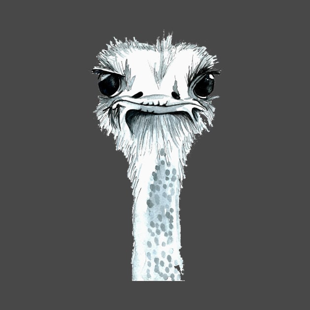 Percy the Ostrich by Bridgetdav