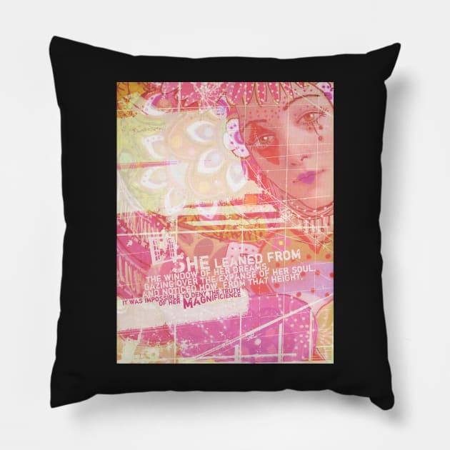 Magnificience Pillow by AngiandSilas