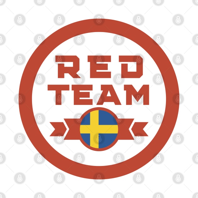 Cybersecurity Red Team Sweden Gamification Badge CTF by FSEstyle