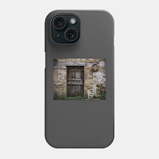 Door in Poffabro, North East Italy Phone Case