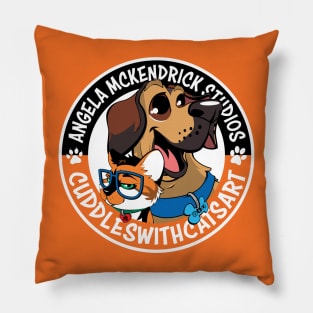 CuddleswithCats Logo '23 Pillow