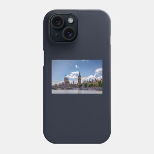 The Houses Of Parliament And Big Ben Clock, London, UK Phone Case