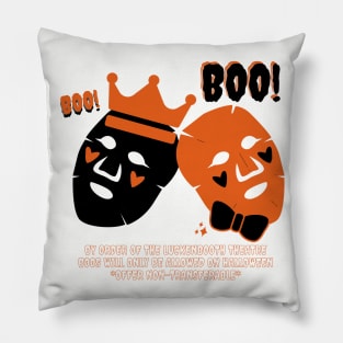 By Order of The Luckenbooth Theatre Pillow