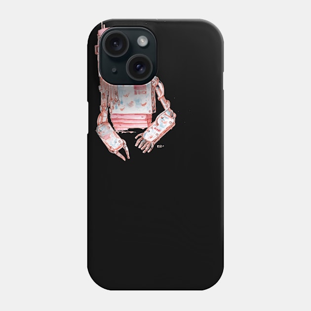 Robot arm Phone Case by jaimenormapc