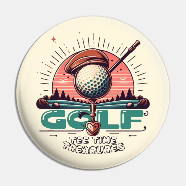 golf Pin by AOAOCreation