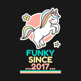 2017 Unicorn Birthday Gift T-Shirt