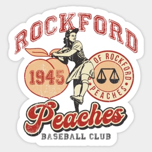 A League of Their Own Team Rockford Peaches 2022 New Max Sticker for Sale  by Ethereal-Enigma