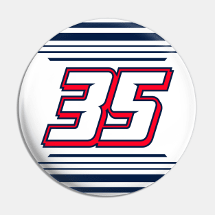 Frankie Muniz #35 2024 NASCAR Design Pin