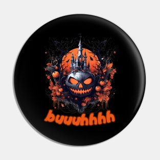 Buuhhhh-Halloween Haunt Pin