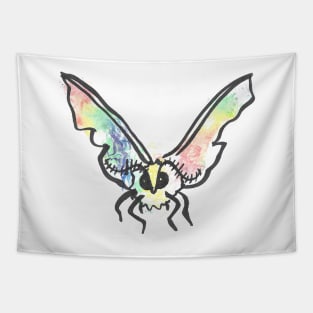 Watercolor Pride Moth Tapestry