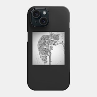 Climbing Racoon Phone Case