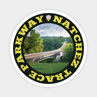 Natchez Trace Parkway circle Magnet