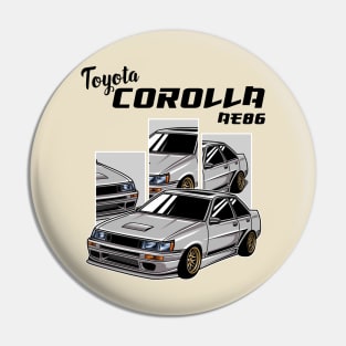 Toyota Corolla AE 86 Pin