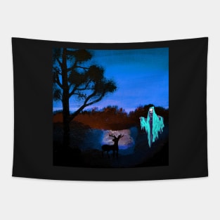 LukjanovArt Grim Reaper and Skin Walker Tapestry