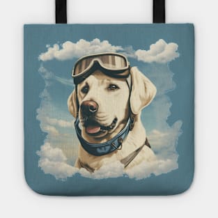 Aviator dog Tote